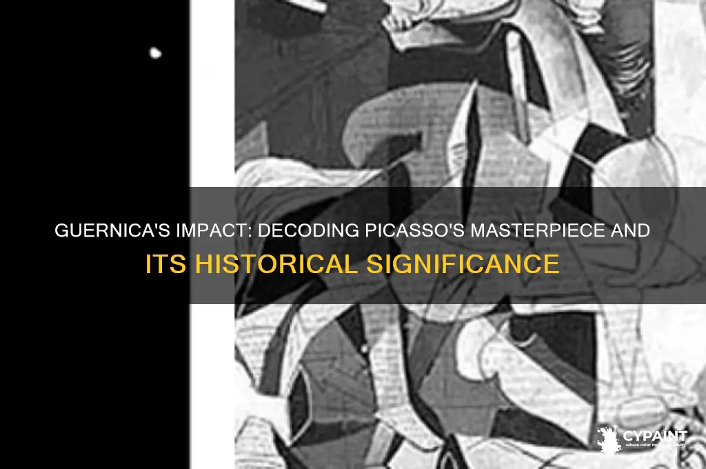 how does the painting guernica by spanish artist