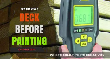 Perfect Deck Painting: Essential Moisture Levels for Optimal Results
