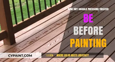 Optimal Drying Time for Pressure-Treated Wood Before Painting
