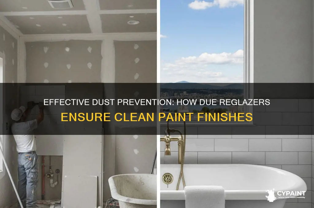 how due reglazers keep dust out of paint