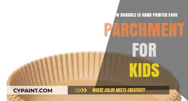 Hand-Painted Parchment: A Durable Art for Kids