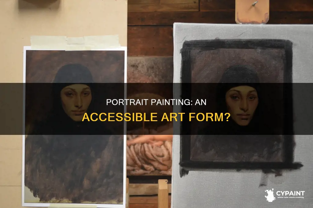 how easy is it to become a portrait painter