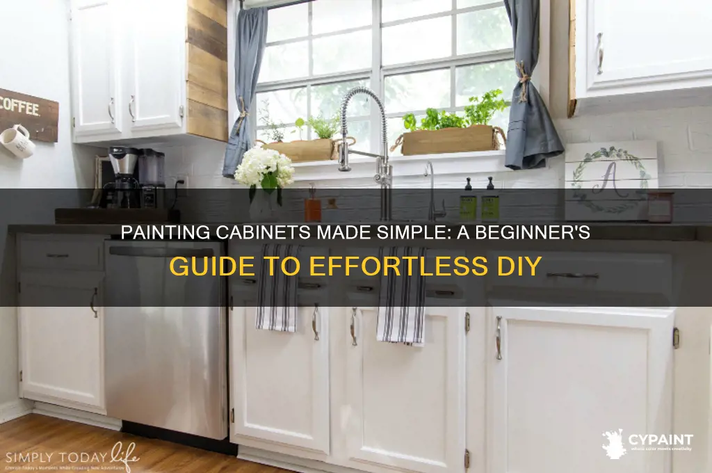 how easy is it to paint caninets