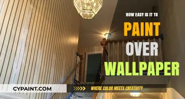 Painting Over Wallpaper: A Simple DIY Solution or Risky Move?
