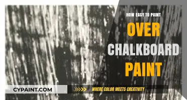 Painting Over Chalkboard Paint: A Simple Step-by-Step Guide