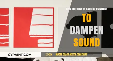 Hanging Paintings for Sound Dampening: Effective Acoustic Solution or Myth?