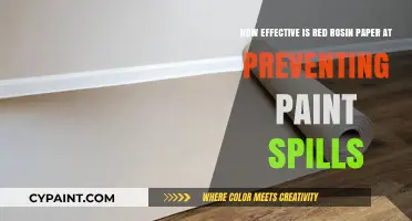 Red Rosin Paper: A Reliable Shield Against Paint Spills?
