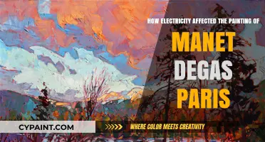 Electricity's Impact on Manet, Degas' Paris Painting