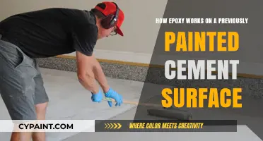 Epoxy on Painted Cement: A Guide to Success