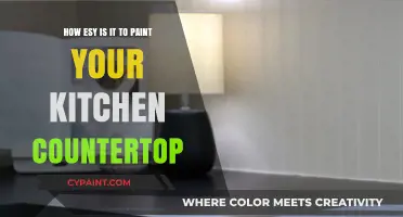 Transform Your Kitchen Countertop with Paint