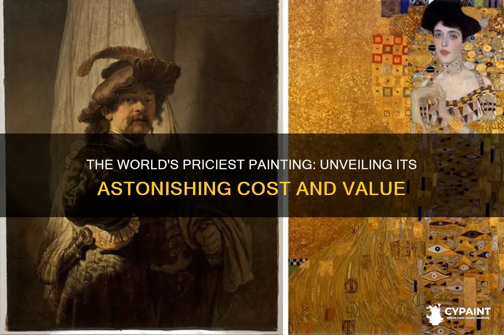 how expennsive is the most expennsive painting in the world