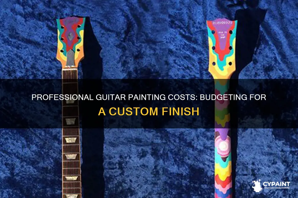 how expensive is it to have a guitar professionall painted