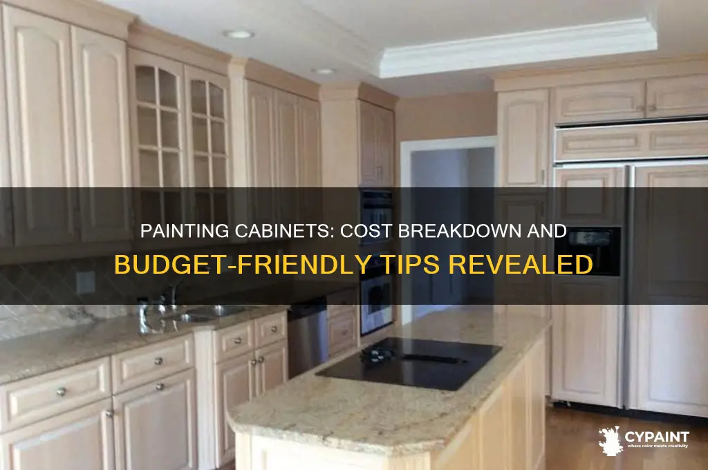 how expensive is it to paint cupborads