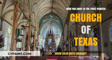 Discovering Texas' First Painted Church: Distance and Directions