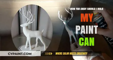 Mastering the Perfect Paint Can Distance