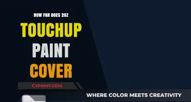 How Much Area Can 2oz Touchup Paint Effectively Cover?