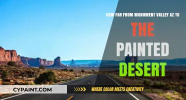Monument Valley to Painted Desert: Distance and Scenic Route Guide