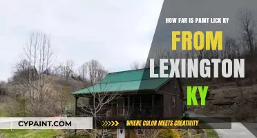 Travel Time: Paint Lick to Lexington, KY