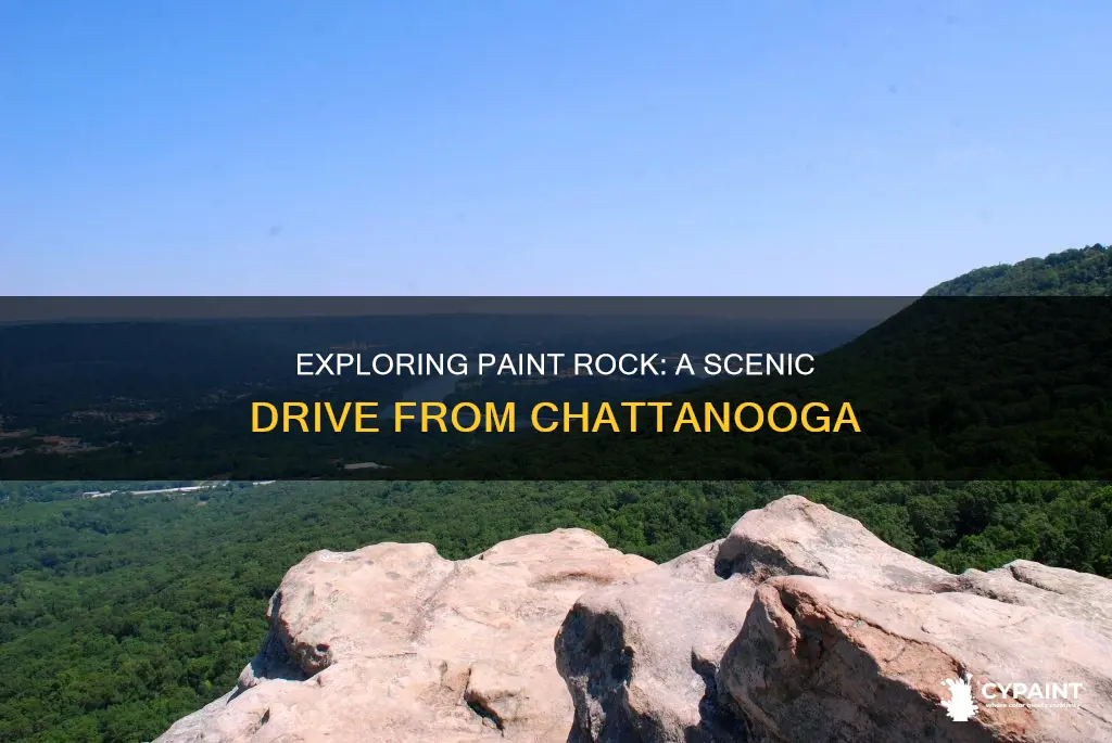 how far is paint rock alabama from chattanooga tn
