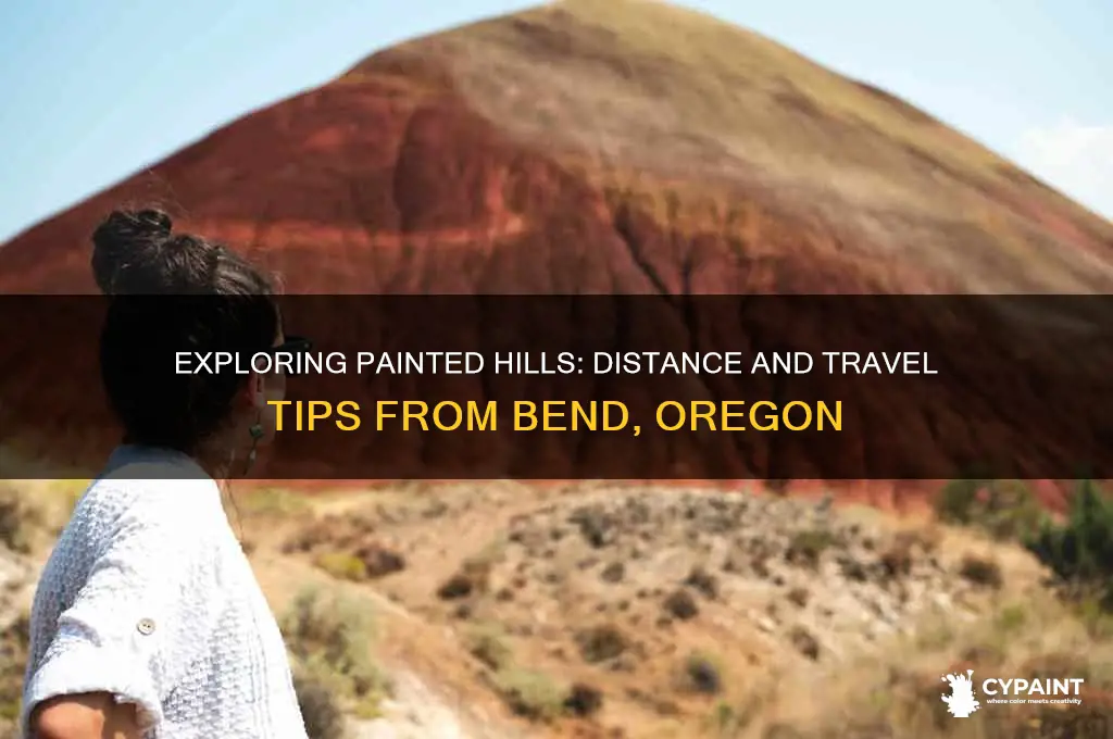 how far is painted hills from bend