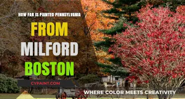 Distance from Painted Pennsylvania to Milford Boston: A Travel Guide