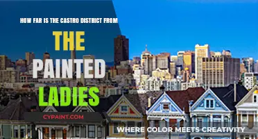 Exploring SF: Distance from Castro District to Painted Ladies