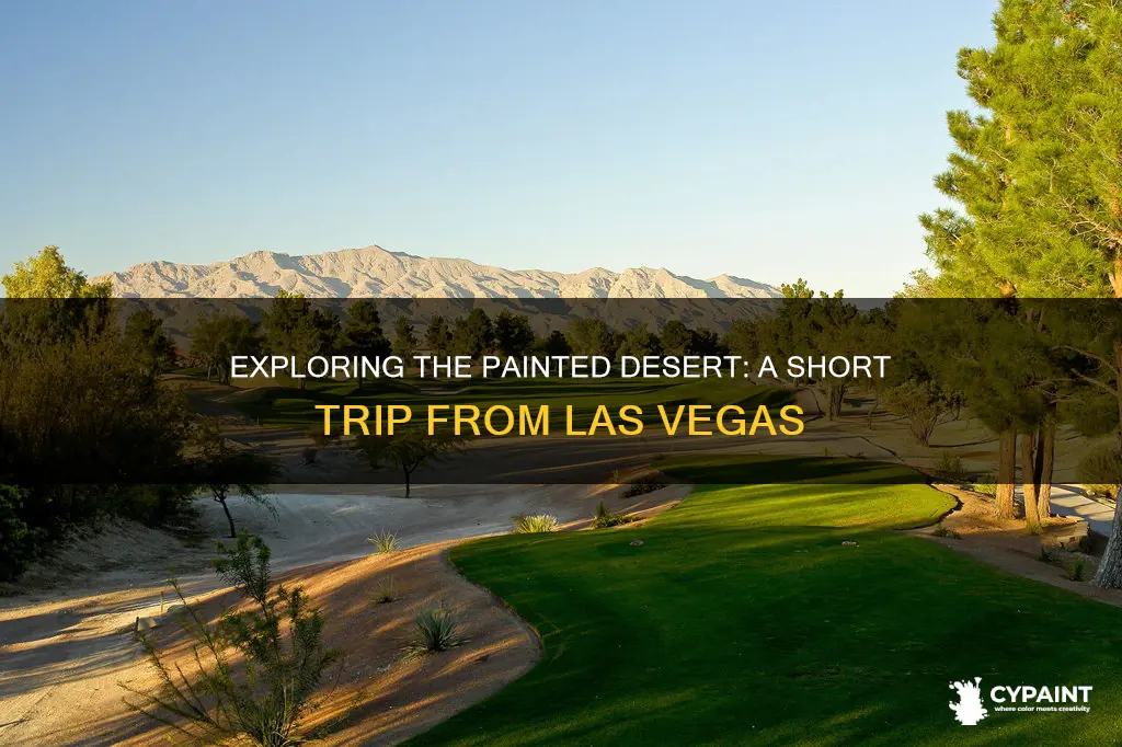 how far is the painted desert from las vegas