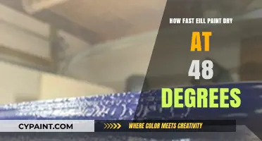 Paint Drying Time at 48 Degrees: Factors Affecting Speed and Efficiency