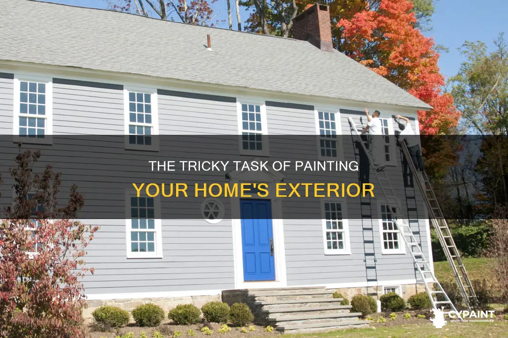 how gard is painting the outside of a home