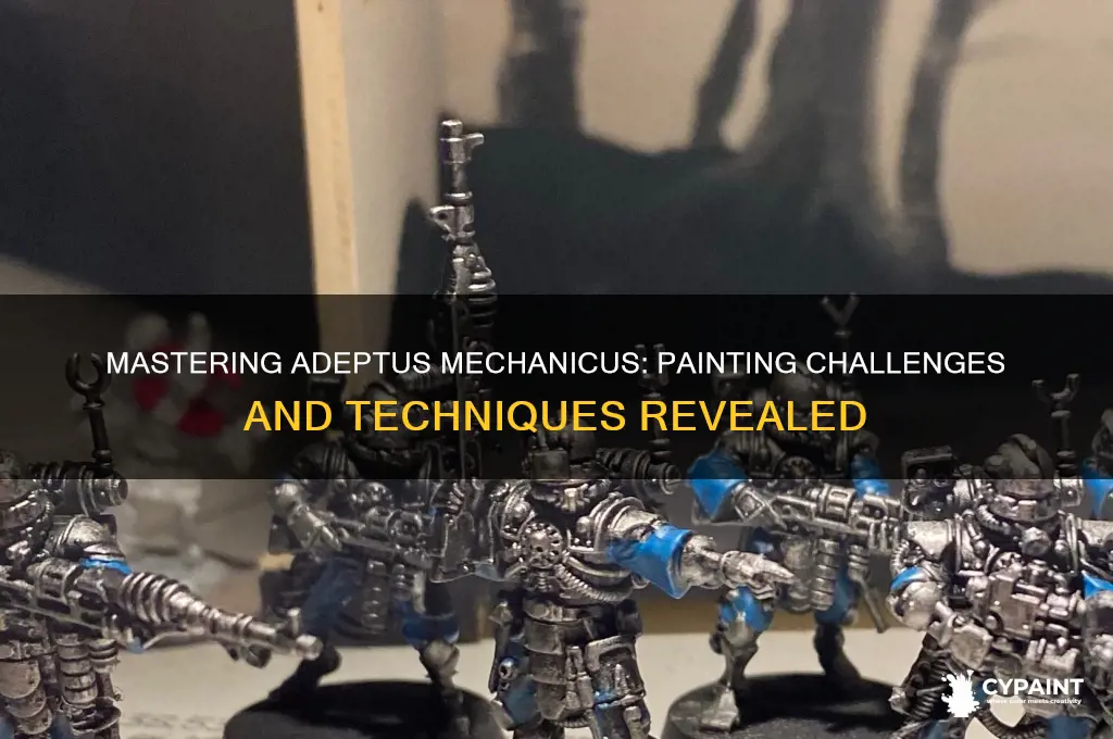 how hard are adeptus mechanicus to paint