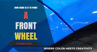 The Challenge of Painting Front Wheels