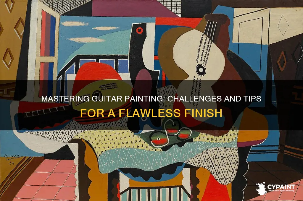 how hard is it to paint a guitar