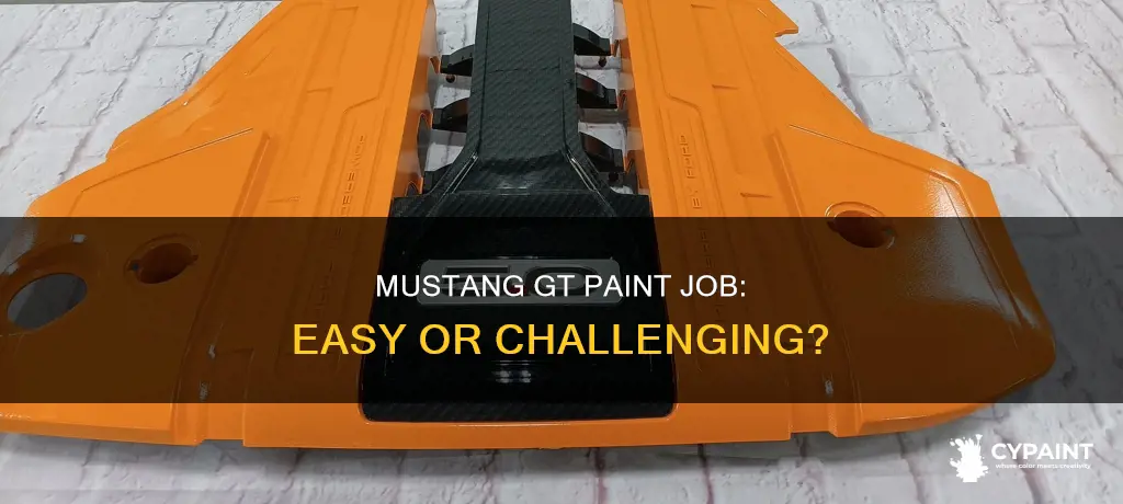 how hard is it to paint a mustang gt