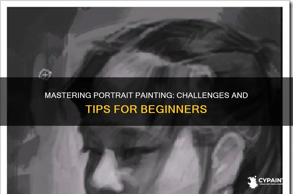 how hard is it to paint a portrait