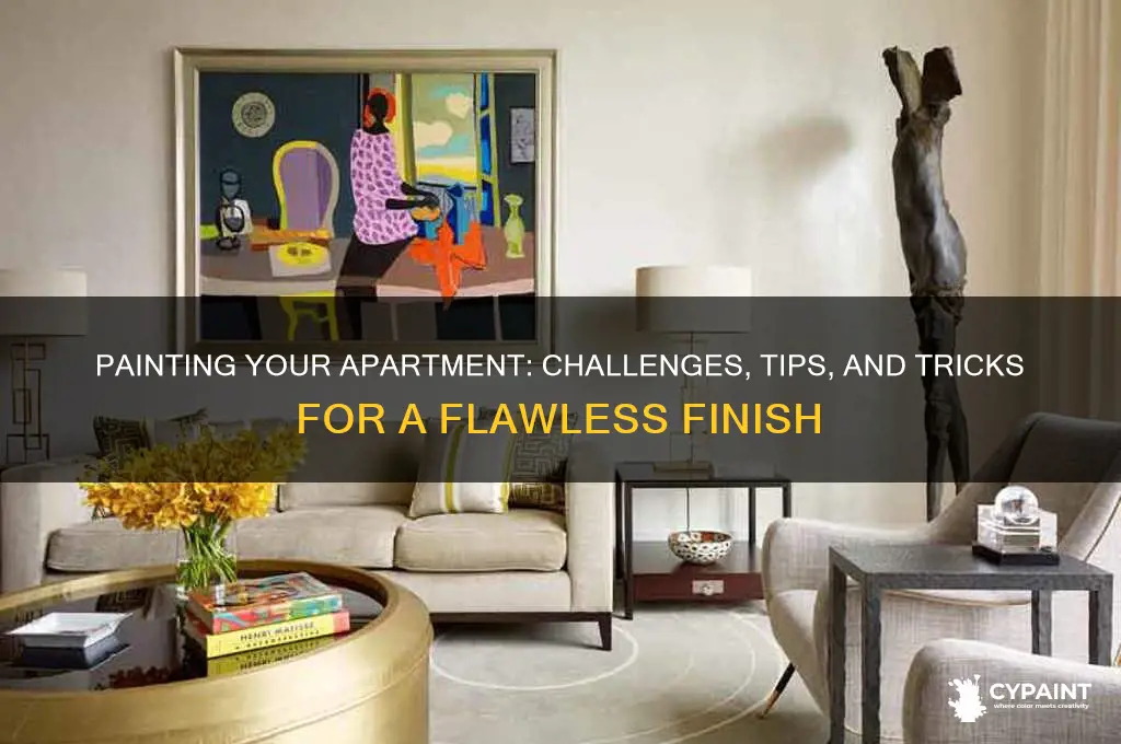 how hard is it to paint apartment