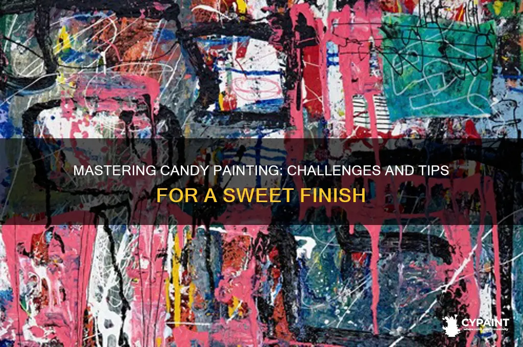 how hard is it to paint candy