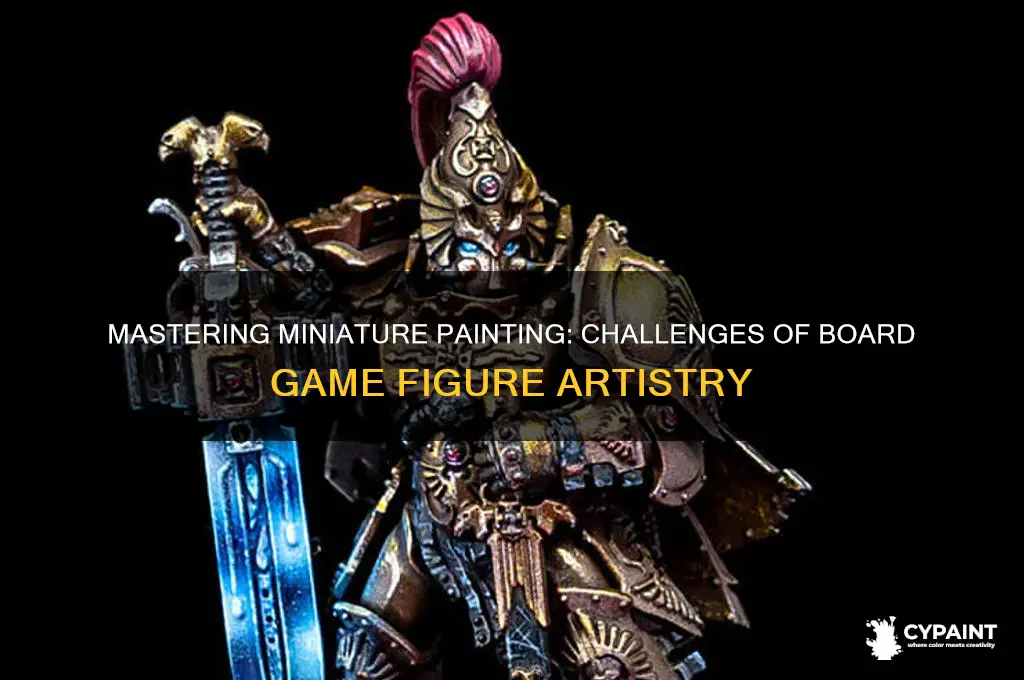 how hard is it to paint figures for board game
