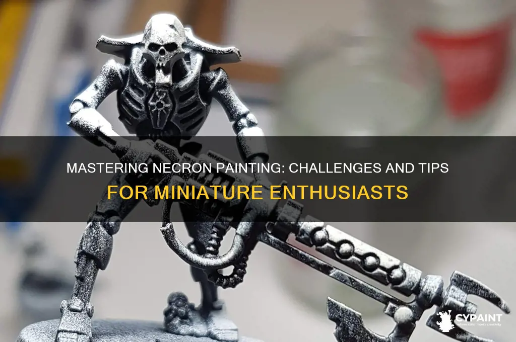 how hard is it to paint necrons