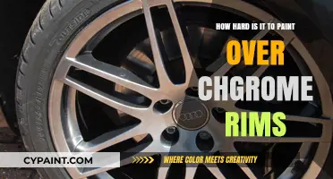 Spray Painting Chrome Rims: A Tricky Task?