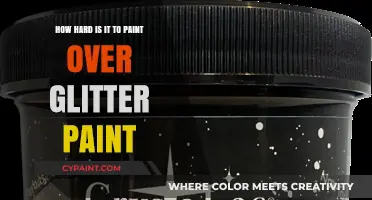 Glitter Paint Makeover: Easy or Challenging?