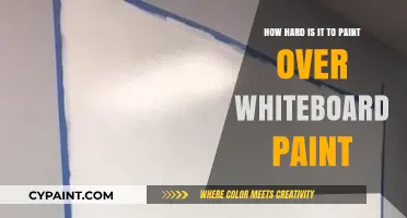 Whiteboard Paint: Easy to Paint Over?