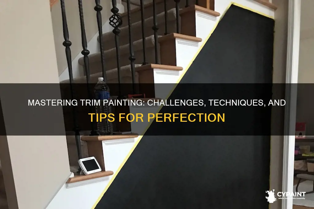 how hard is it to paint trim