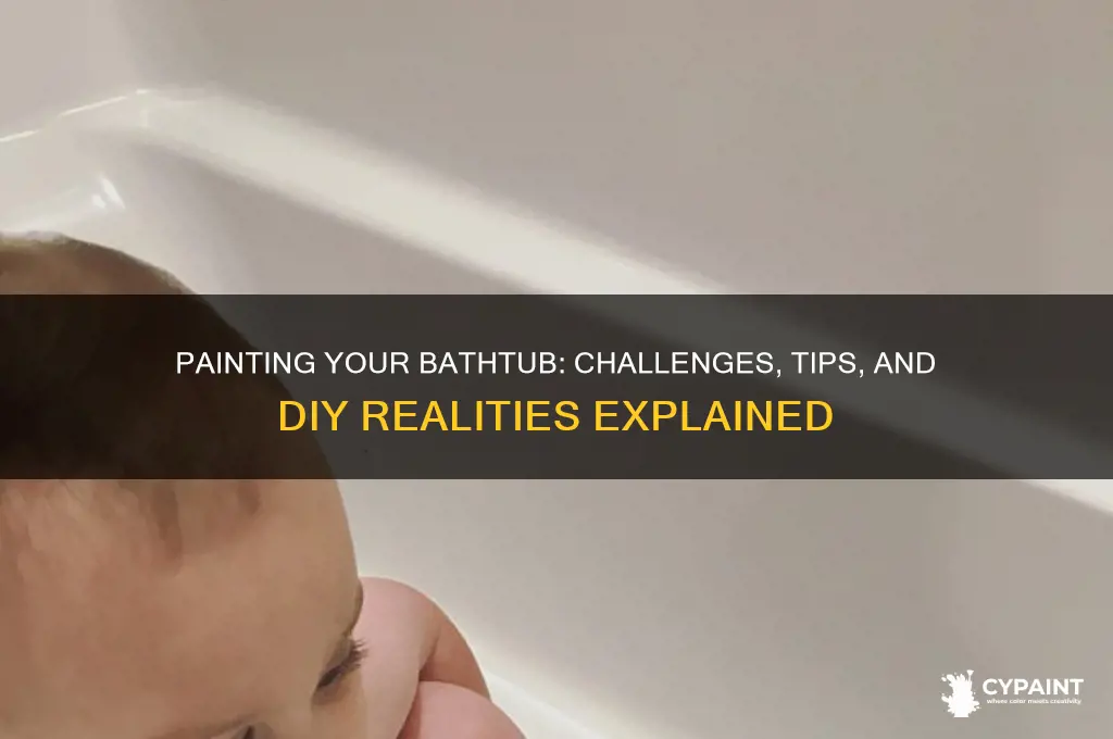 how hard is it to paint your bathtub