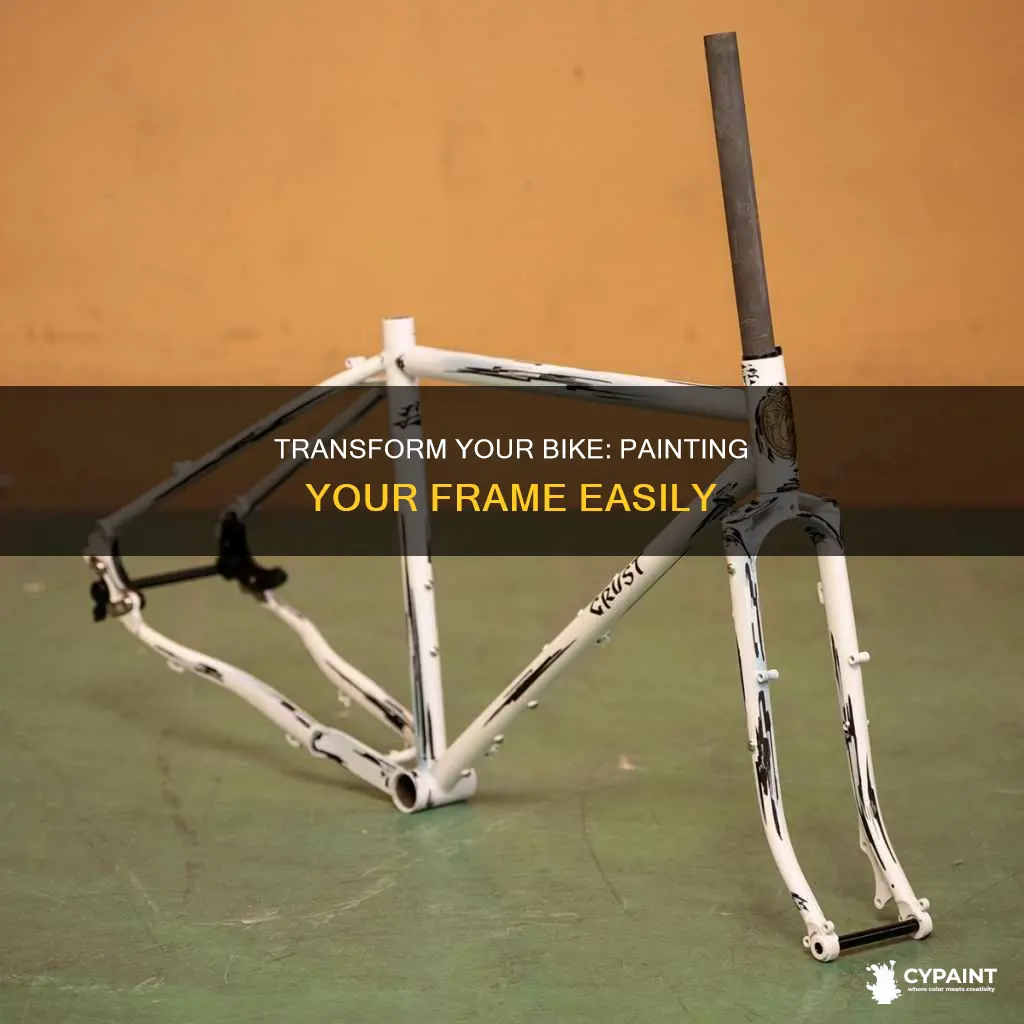 how hard is it to paint your bike frame