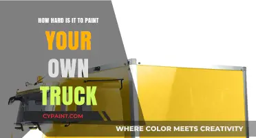 Truck Painting: A DIY Challenge?