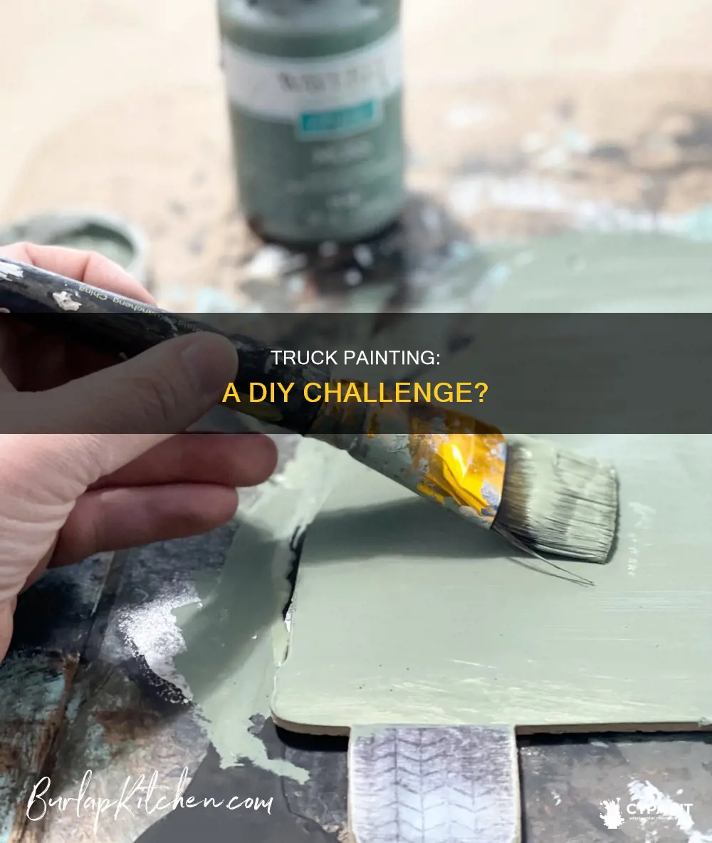 how hard is it to paint your own truck