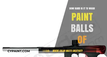 Paintball Cleanup: An Easy Wash?