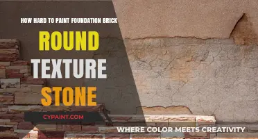 Painting Foundation Brick: Mastering the Round Texture