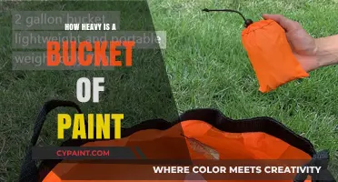How Heavy is a Bucket of Paint? Weights Explained