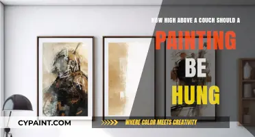 Perfect Placement: Ideal Height for Hanging Art Above Your Couch